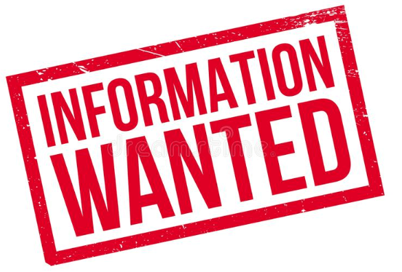 Information Wanted